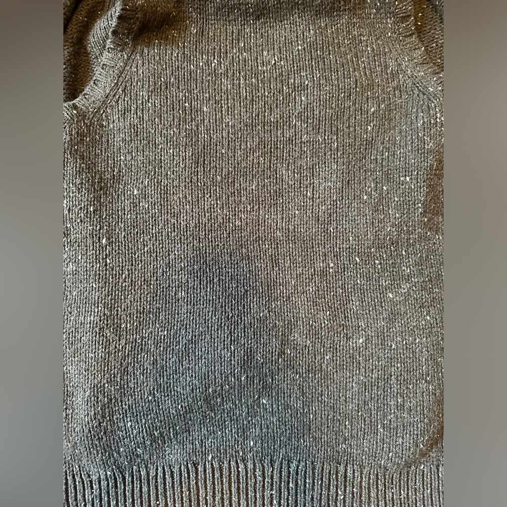 Ann Taylor Draped Shoulder Sleeveless Sweater Vest Cardigan Size Small - Picture 7 of 7